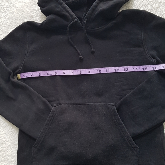 H&M Divided comfy black hoodie size 6 - Picture 8 of 9
